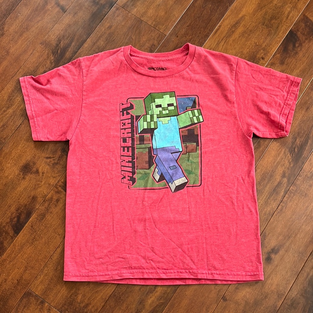 Boys Minecraft tee shirt